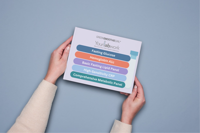 GreenSmoothieGirl's Detox Before & After Health Labs Panel